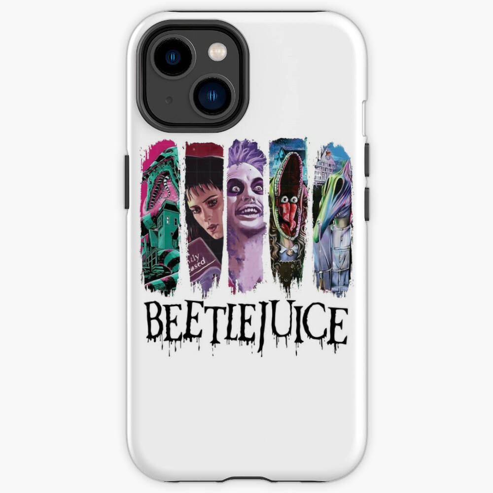 Retro Halloween Beetle Horror Moviescharacters The Juice Is Loose Iphone Case - Beetlejuice Shop